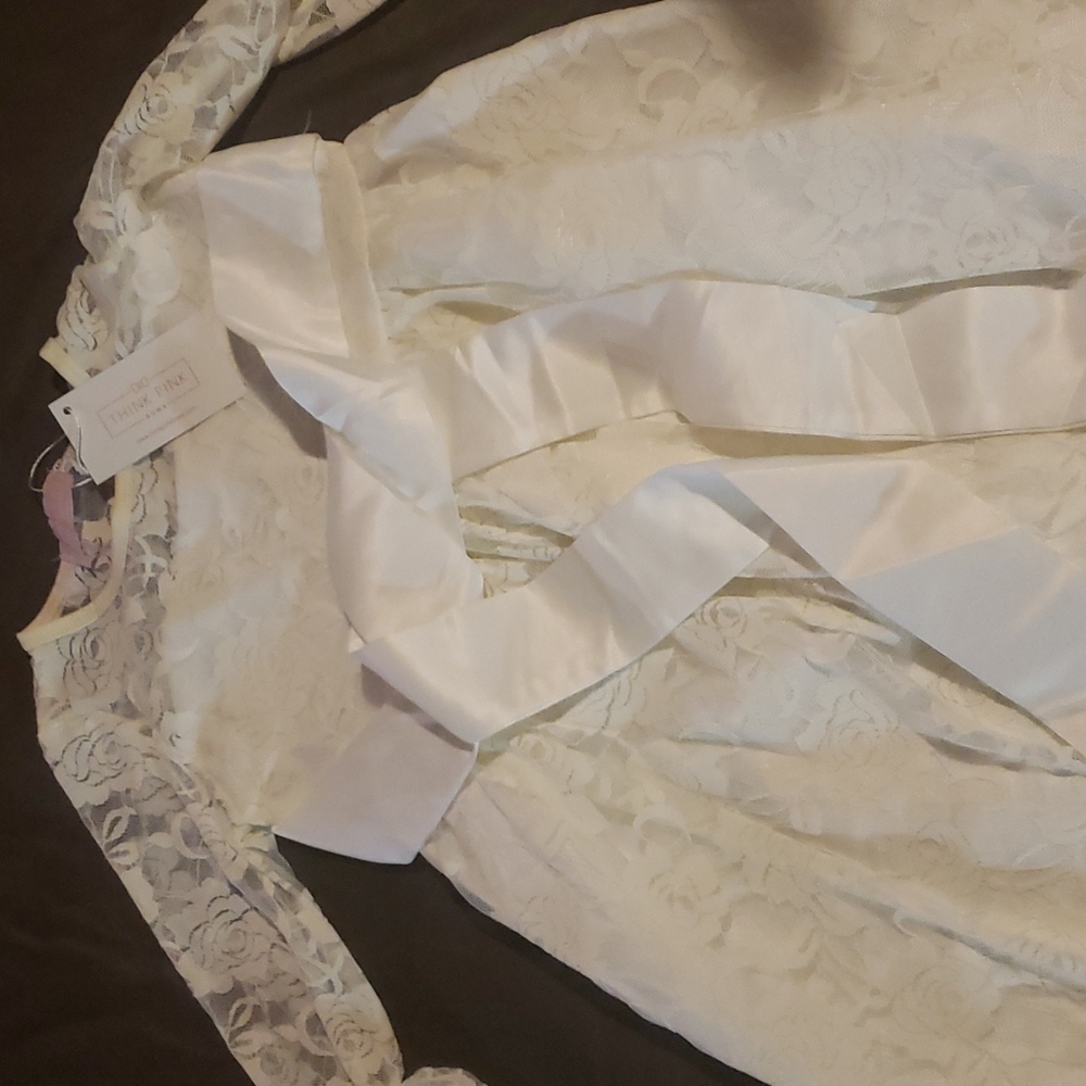 Think Pink Bows girls Dress - Picture 2 of 7